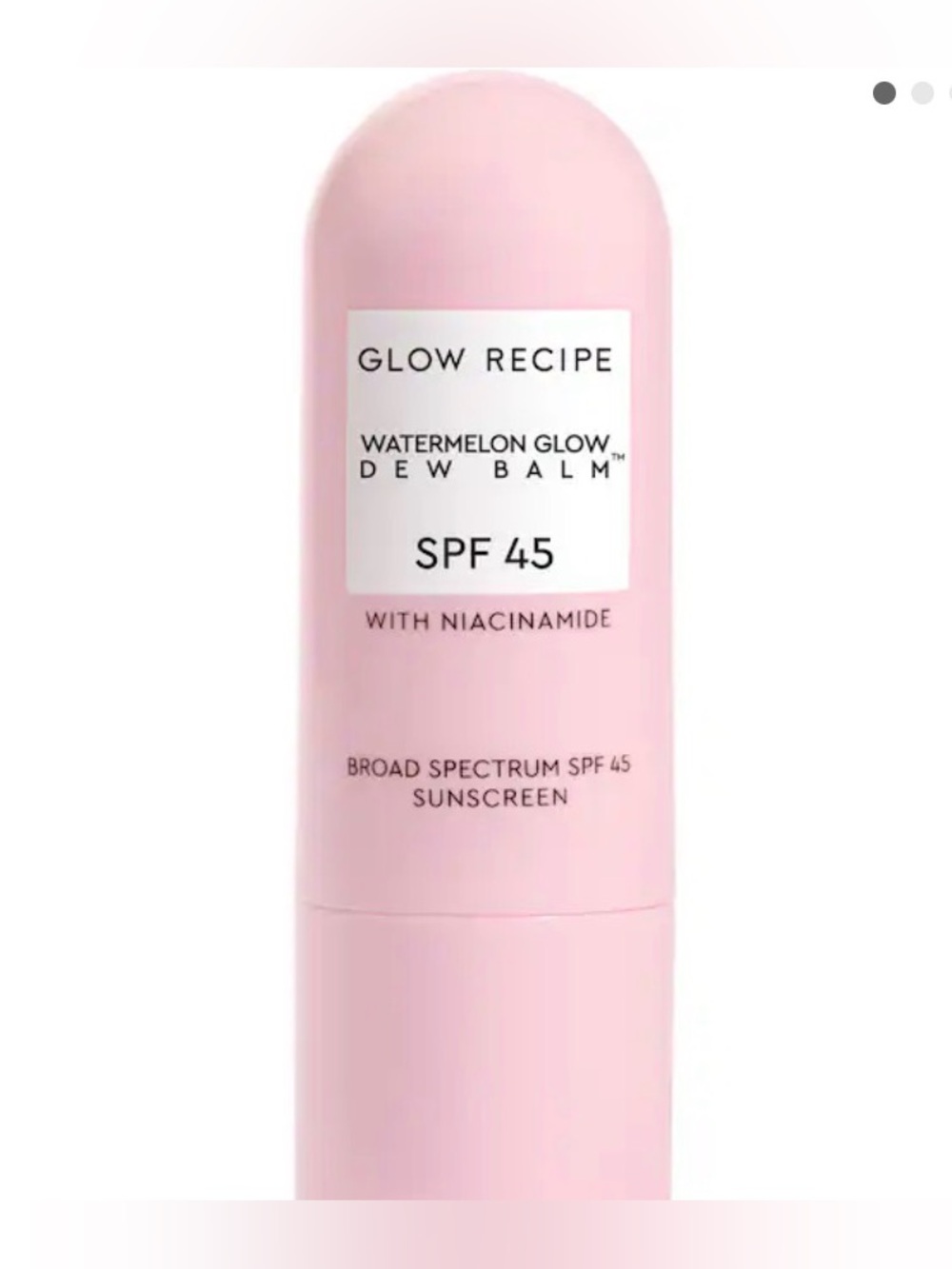 Glow Recipe Pink Watermelon Dew Balm SPF 45
